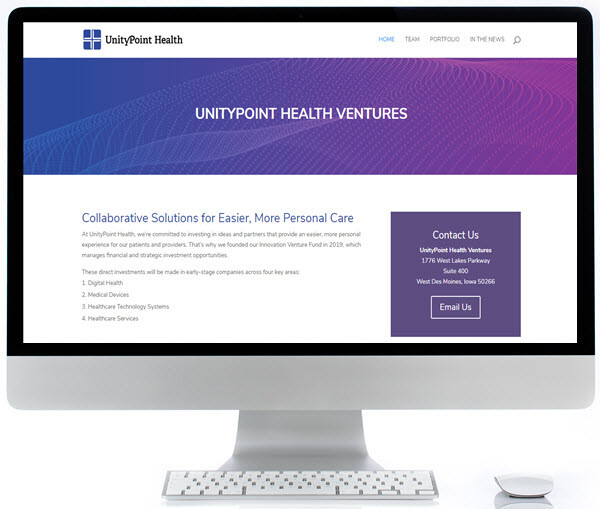 UnityPoint Health Ventures WordPress