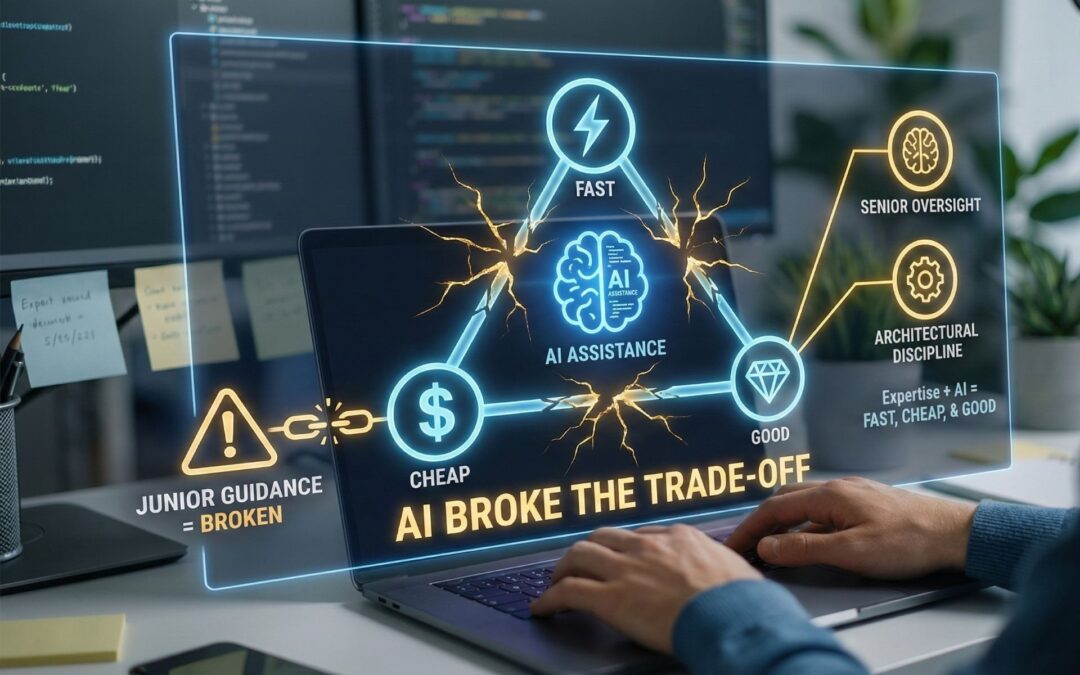 AI Ended the Fast-Cheap-Good Trade-Off: Here’s What Teams Need to Know