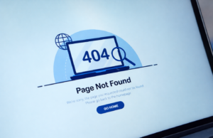 404 Page Not Found Error on Website
